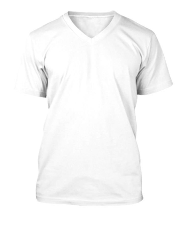 V-NECK T-SHIRT | HALF SLEVEES V -NECK T-SHIRT |  - Front