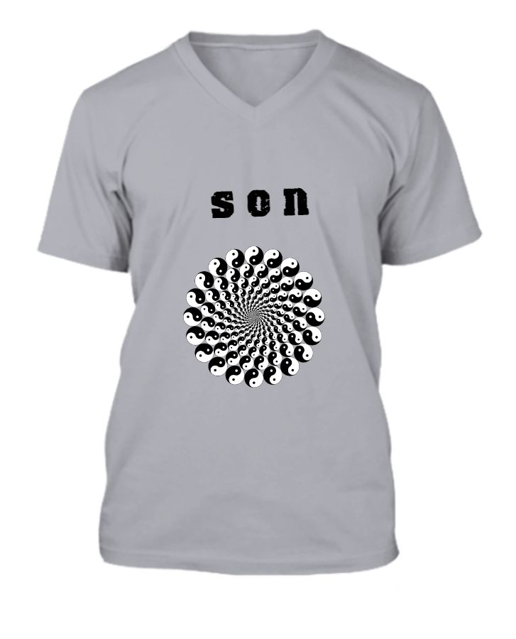 V-Neck Half Sleeve T-Shirt  Slim fit - Front