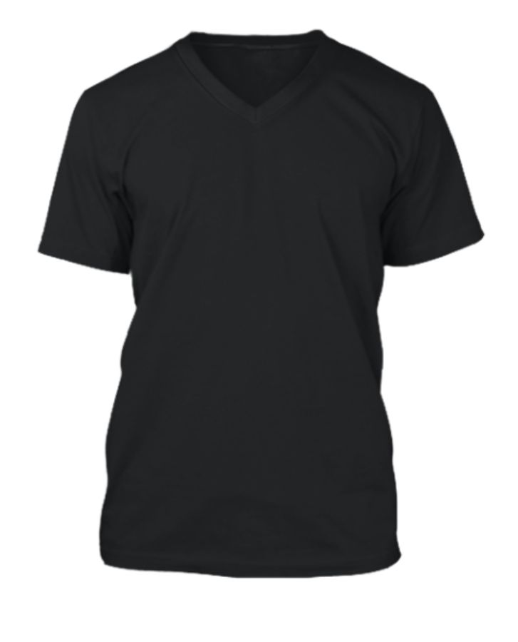 V neack t-shirts simple t-shirts - Front