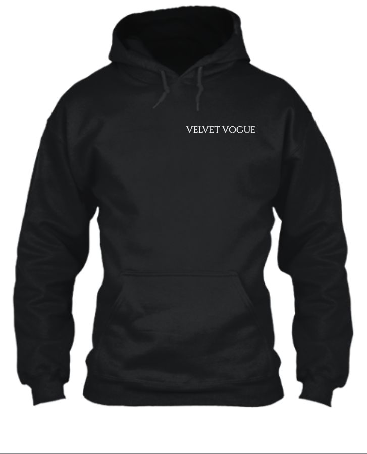 VELVET VOGUE OVERSIZED HOODIE - Front