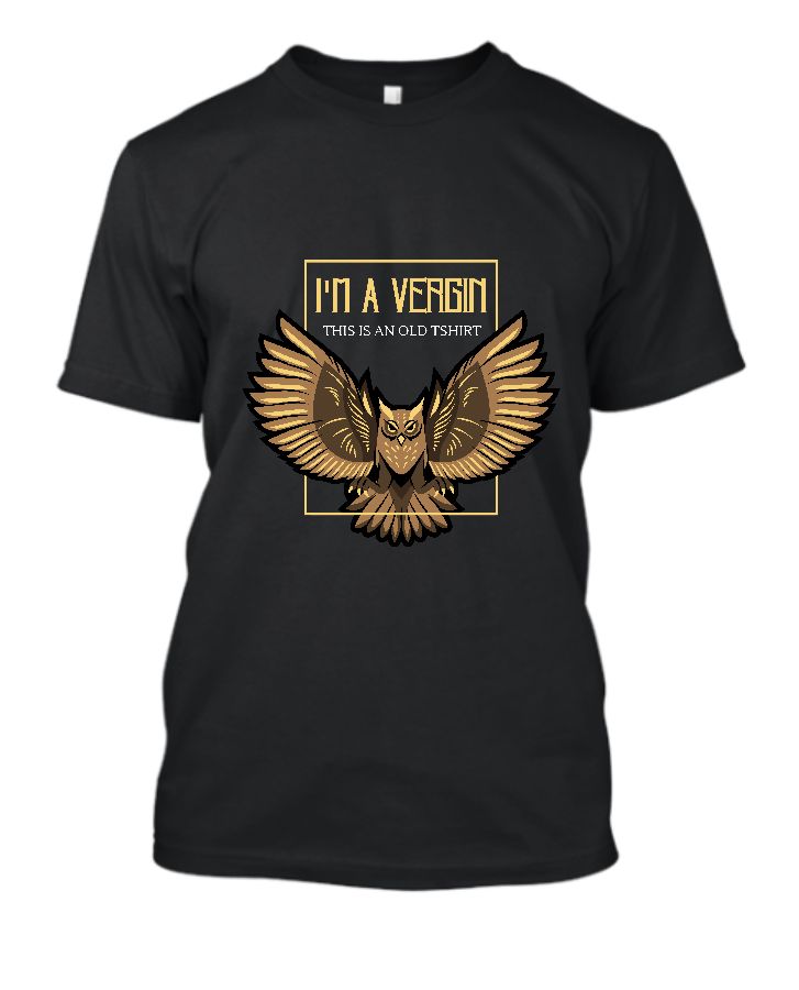 BLACK UNIQUE T SHIRT - Front