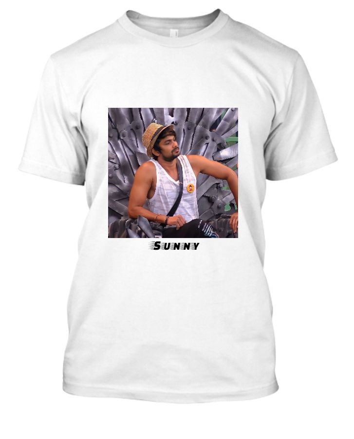 VJ Sunny || Sunny ( biggboss 5 ) T-shirt || - Front