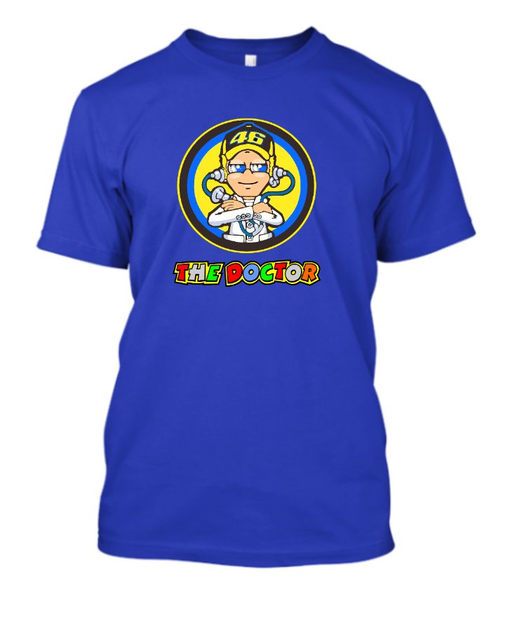 Valentino Rossi Printed Half Sleeve T-Shirt - Front
