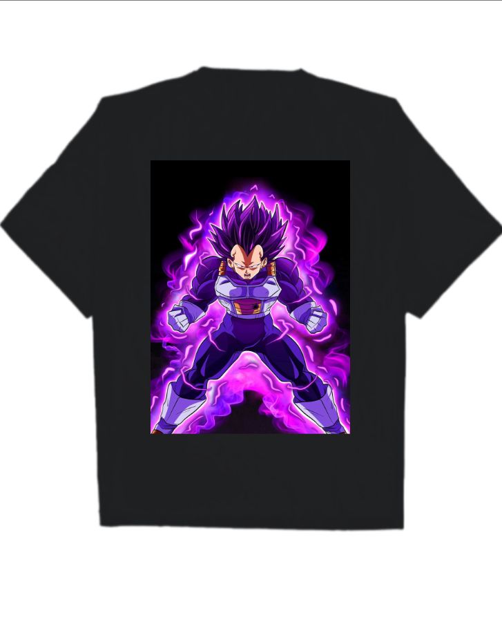 Vegeta Ultra Ego Graphics design T Shirt - Front