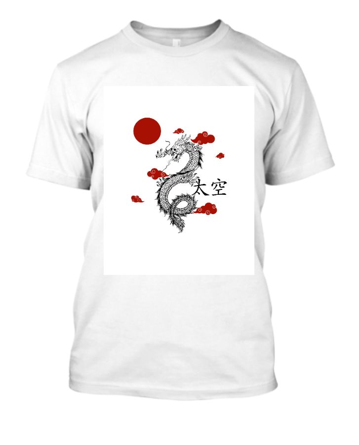 Vegeta men printed round neck cottoncotton blend White T-shirt - Front