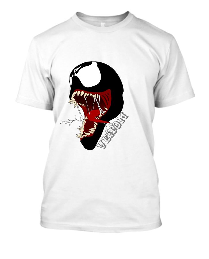 Venom Printed Trendy T-shirt - Front
