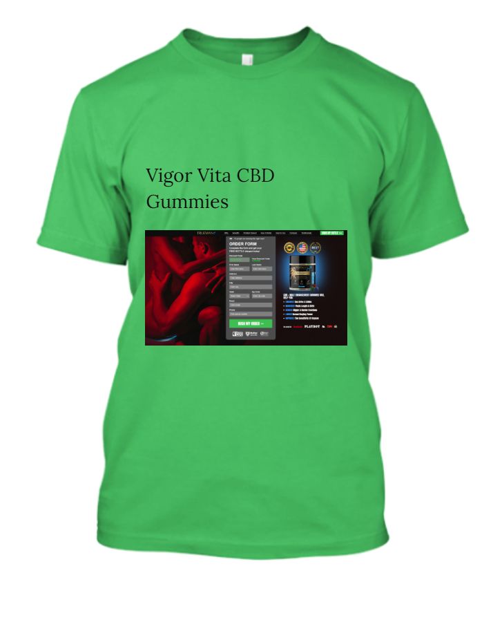 Vigor Vita CBD Gummies - Reviews, Ingredients| How Does It Work | Works & Buy! - Front