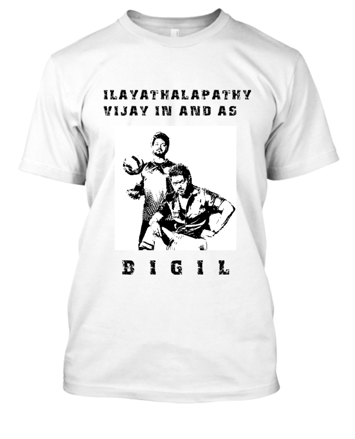 Vijay bigil tshirt - Front