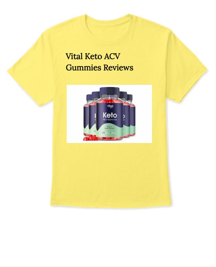 Vital Keto ACV Gummies Reviews - Front