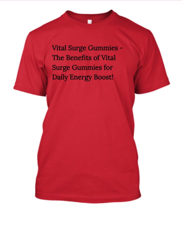 Vital Surge Gummies - The Benefits of Vital Surge Gummies for Daily Energy Boost! - Front