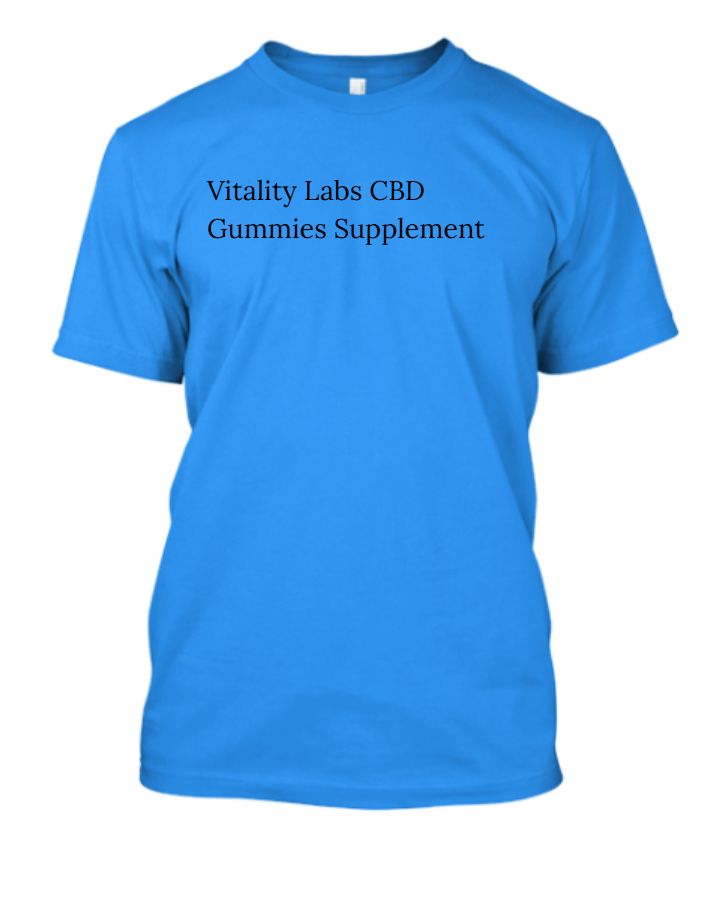 Vitality Labs CBD Gummies Supplement - Front