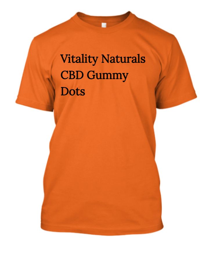 Vitality Naturals CBD Gummy Dots: Natural Support for Mind and Body! - Front