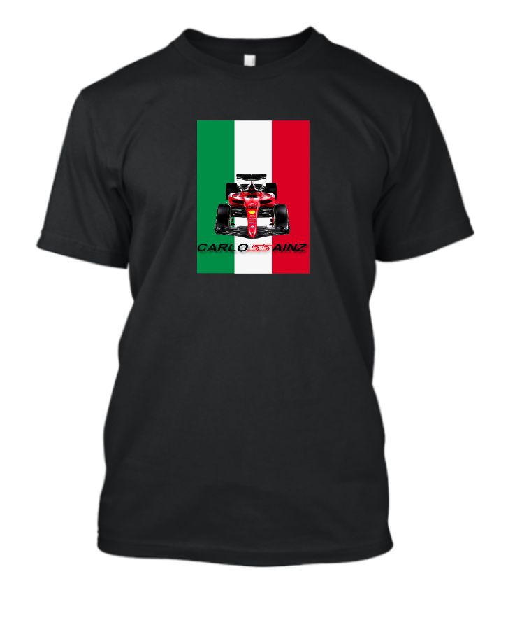 Vougattire | Carlos Sainz |Half Sleeve T-Shirt - Front