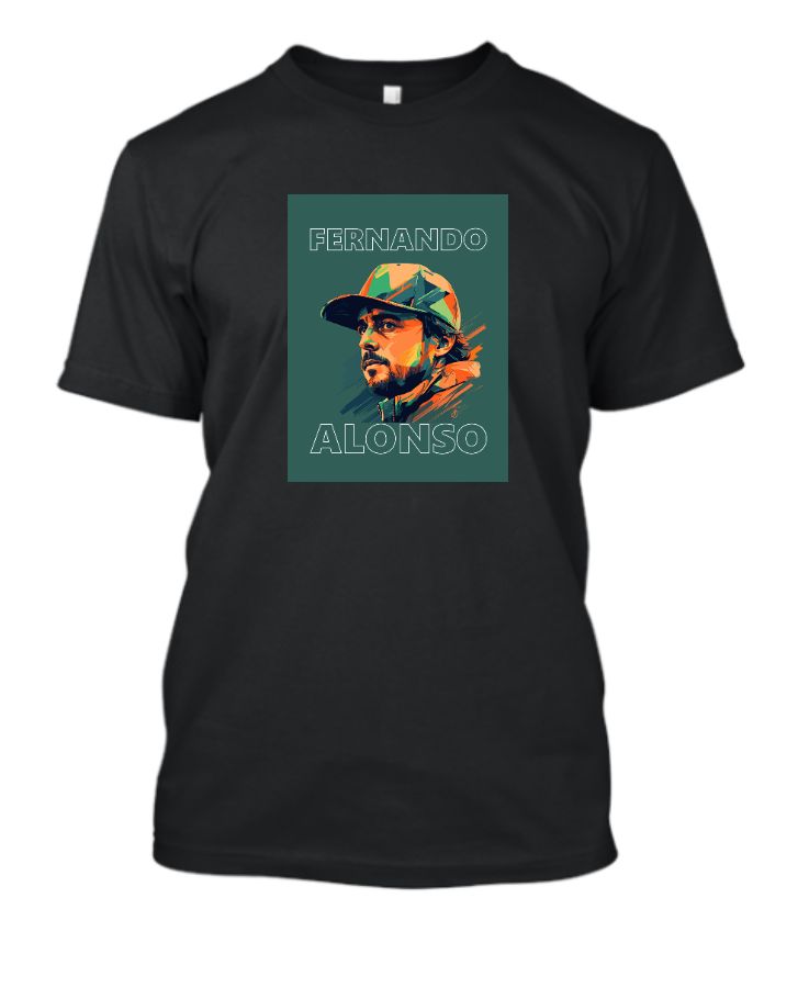 Vougattire | Fernando Alonso |Half Sleeve T-Shirt - Front