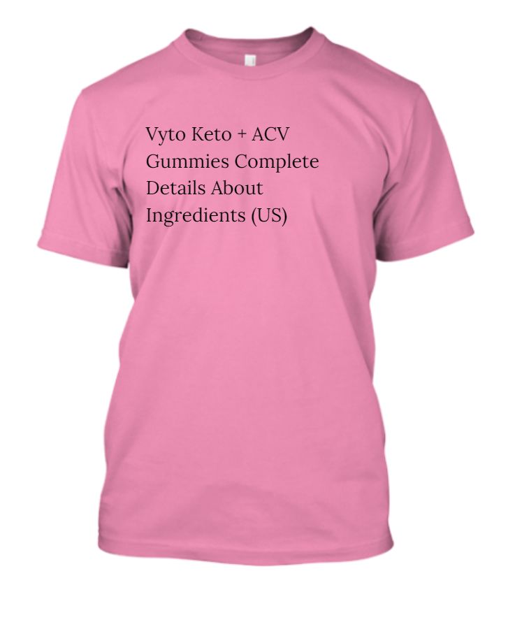 Vyto Keto + ACV Gummies Complete Details About Ingredients (US) - Front