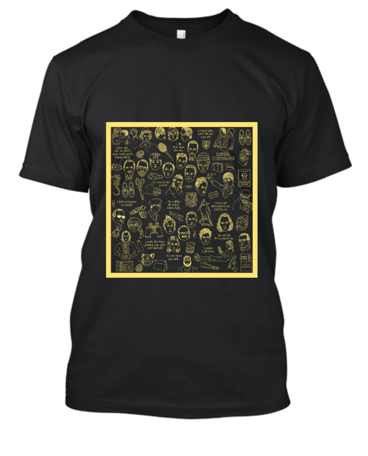 Wes Anderson T-shirt - Front
