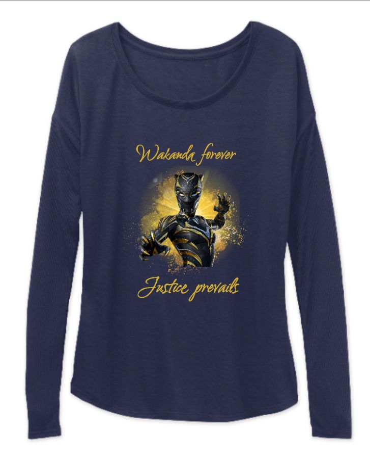 WAKANDA FOREVER WOMEN'S THSIRTS - Front