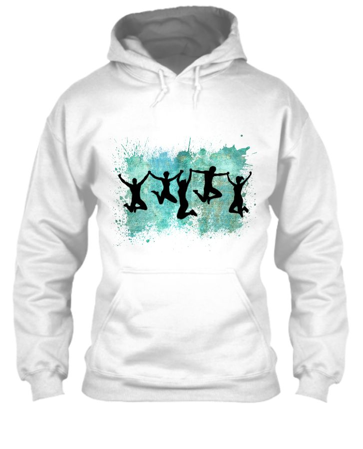 WHITE HOODIE FOR MAN AND WOMAN |100% COMFATABLE - Front