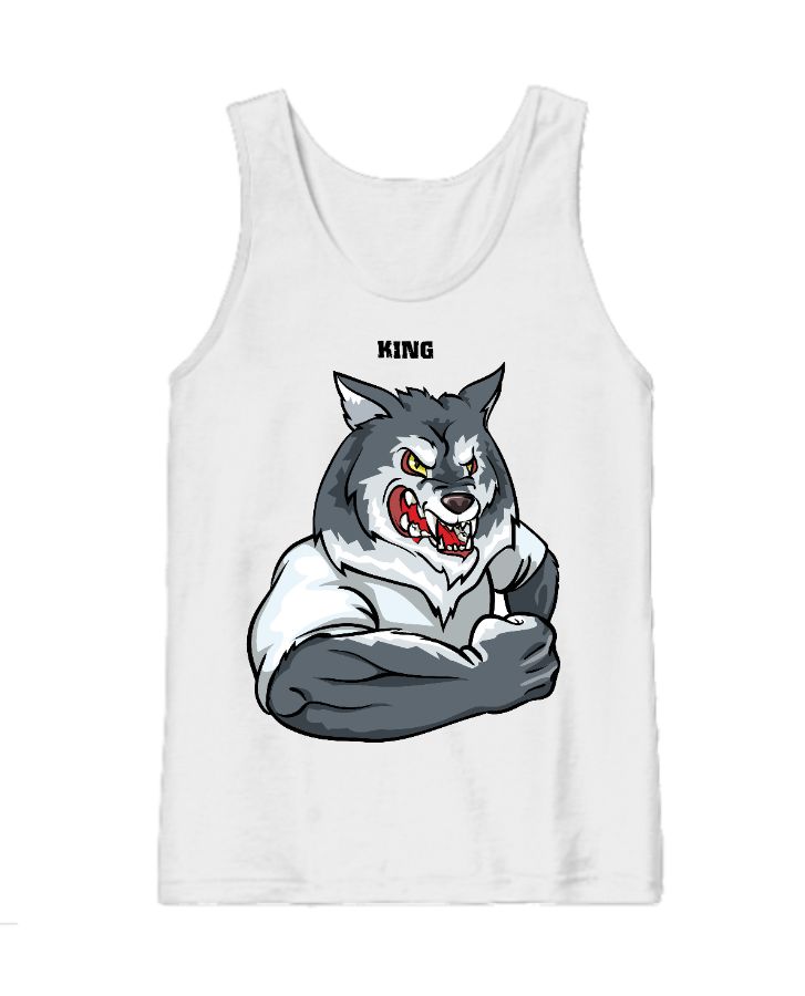 WOLF TANK TOP - Front