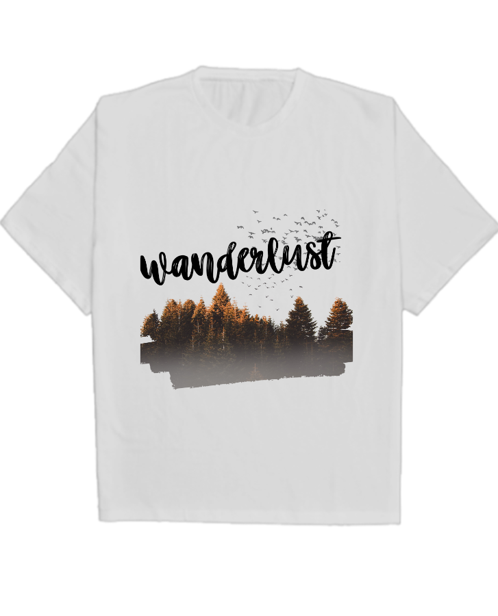 Wanderlust-tshirts - Front