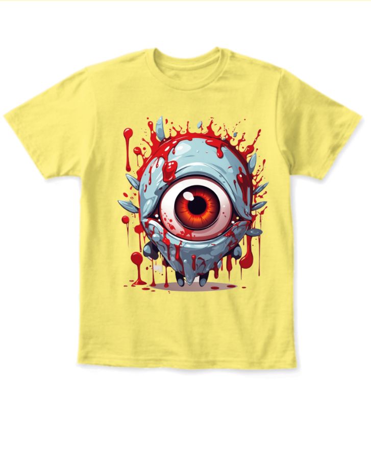 Watching U! Single monster eye kids t-shirt - Front