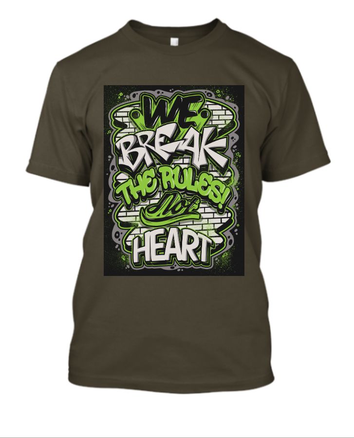 We Break the Rules | Half Sleeve T-Shirt - Front