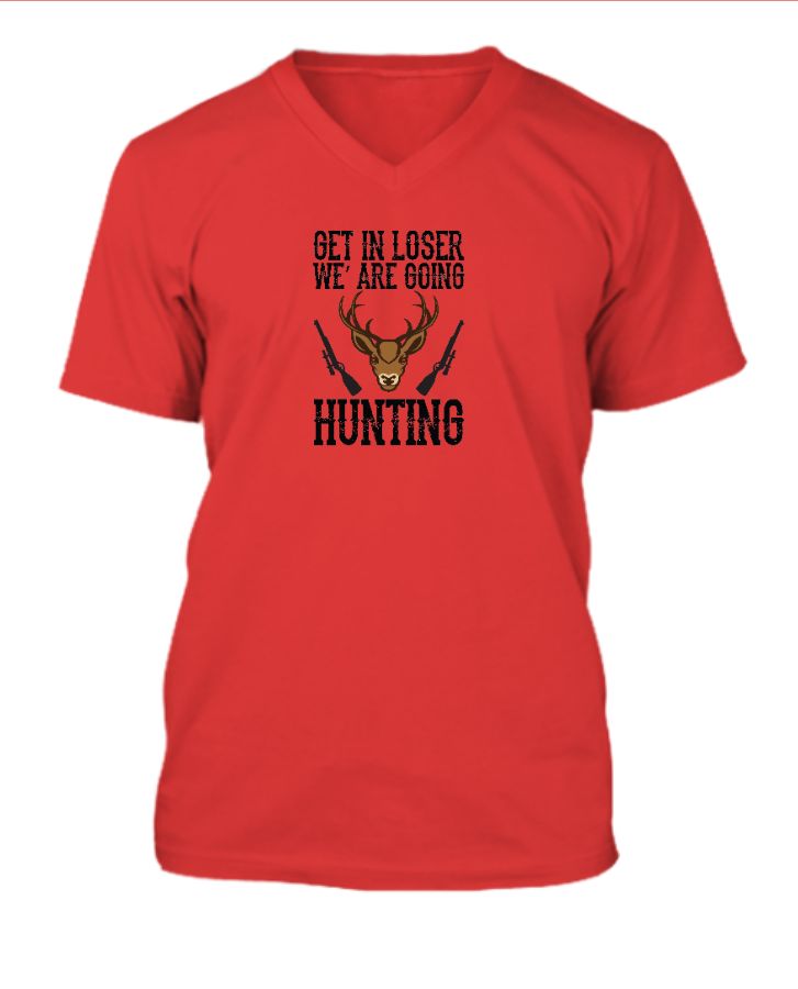 We Are Going Hunting V-Neck - Front