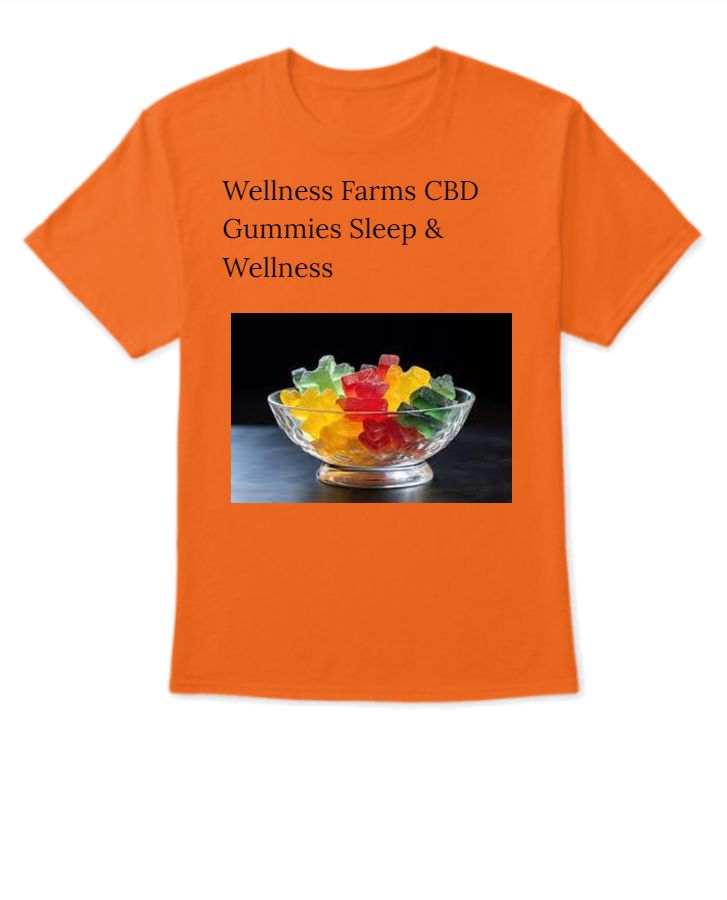 Wellness Farms CBD Gummies Sleep & Wellness - Front