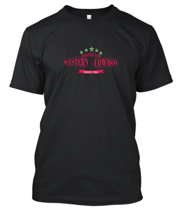 Western cowboy TShirt  - Front