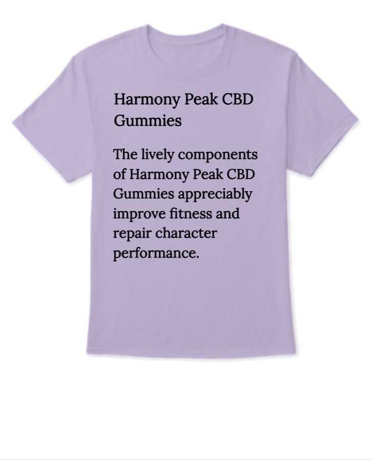 What Are Harmony Peak CBD Gummies - Front