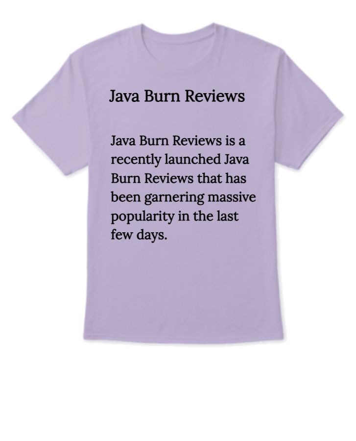 What Are Java Burn Reviews? - Front