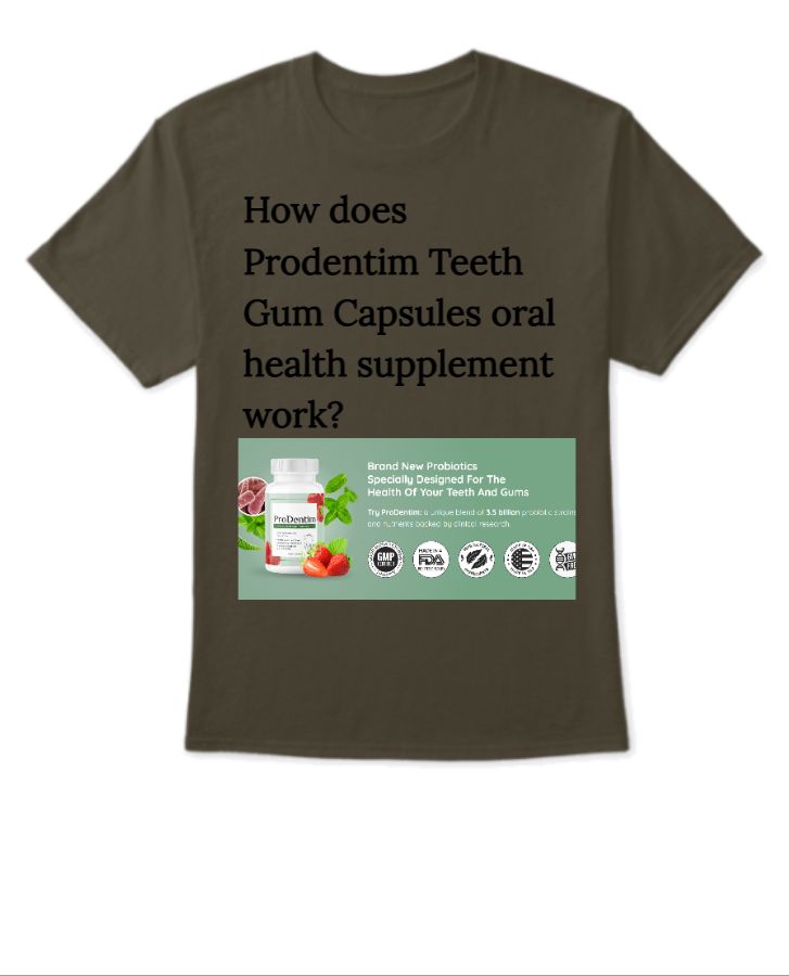 What Is Prodentim Teeth Gum Capsules? - Front