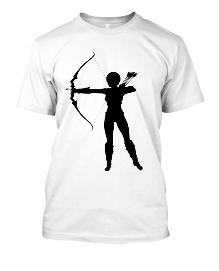 White BOW T-Shirt - Front