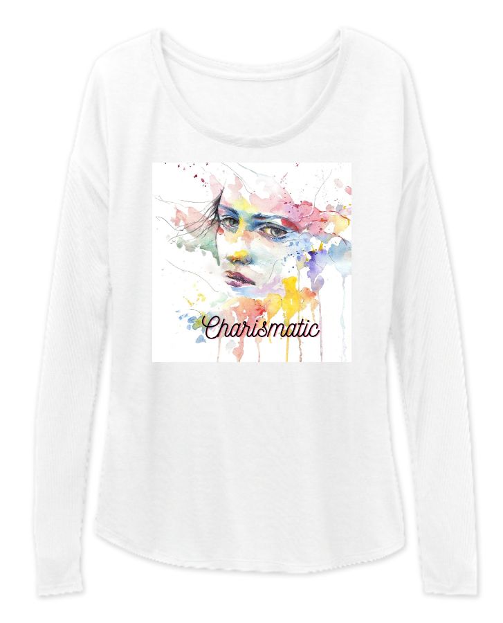 White Woman's Full Sleeve T-Shirts | Woman's Full Sleeve Tee Shirts | Trending Woman's Full Sleeve T-Shirts - Front
