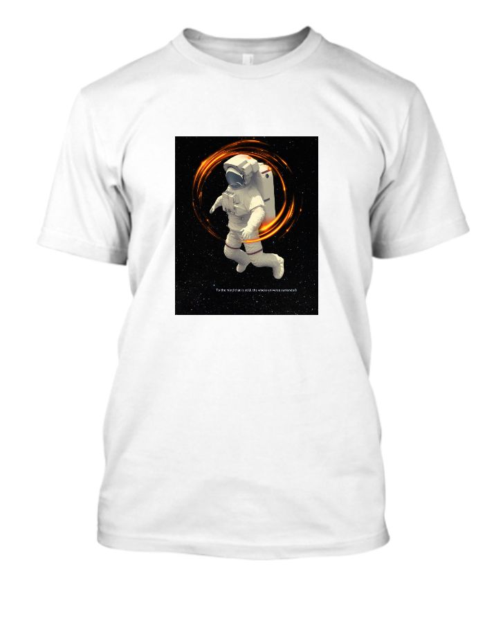 White designer tee - Front