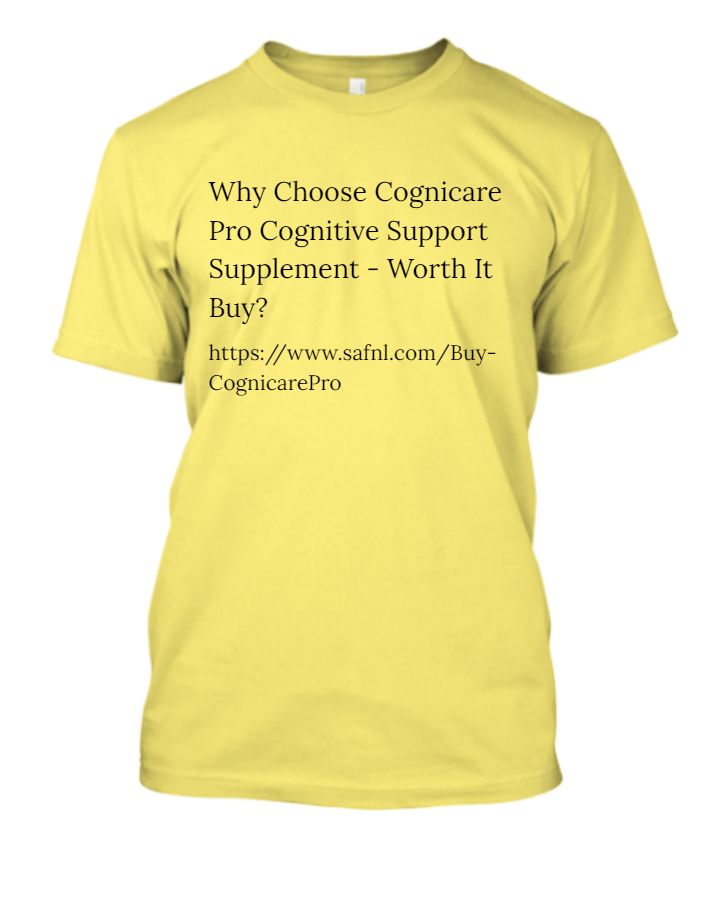 Why Choose Cognicare Pro Cognitive Support Supplement - Worth It Buy? - Front