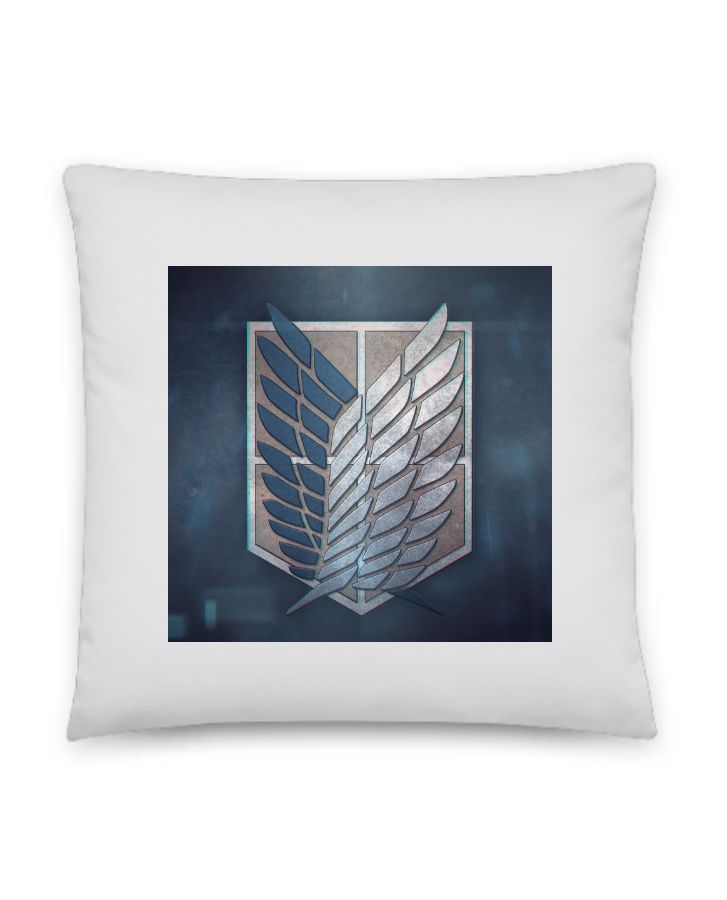 Wings of freedom throw pillow - Front