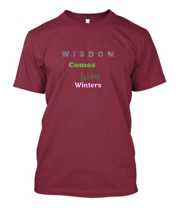 Wisdom comes with winters - Front