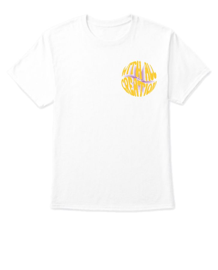 With All Creation T-shirt, aesthetic T-shirt for man  - Front