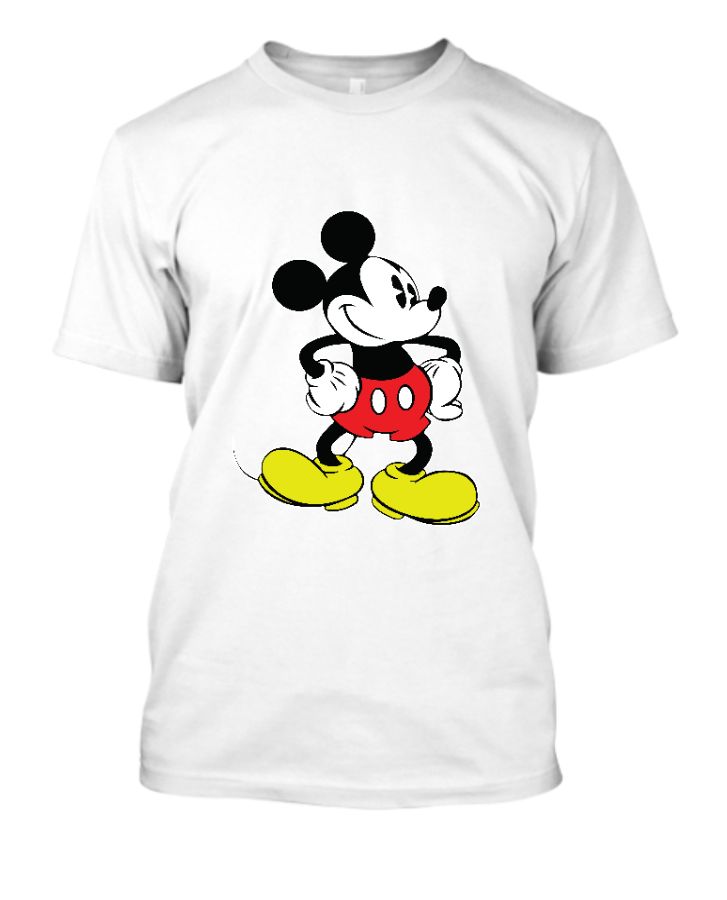 Wolf Pride Disney Round Neck T-Shirt   - Front