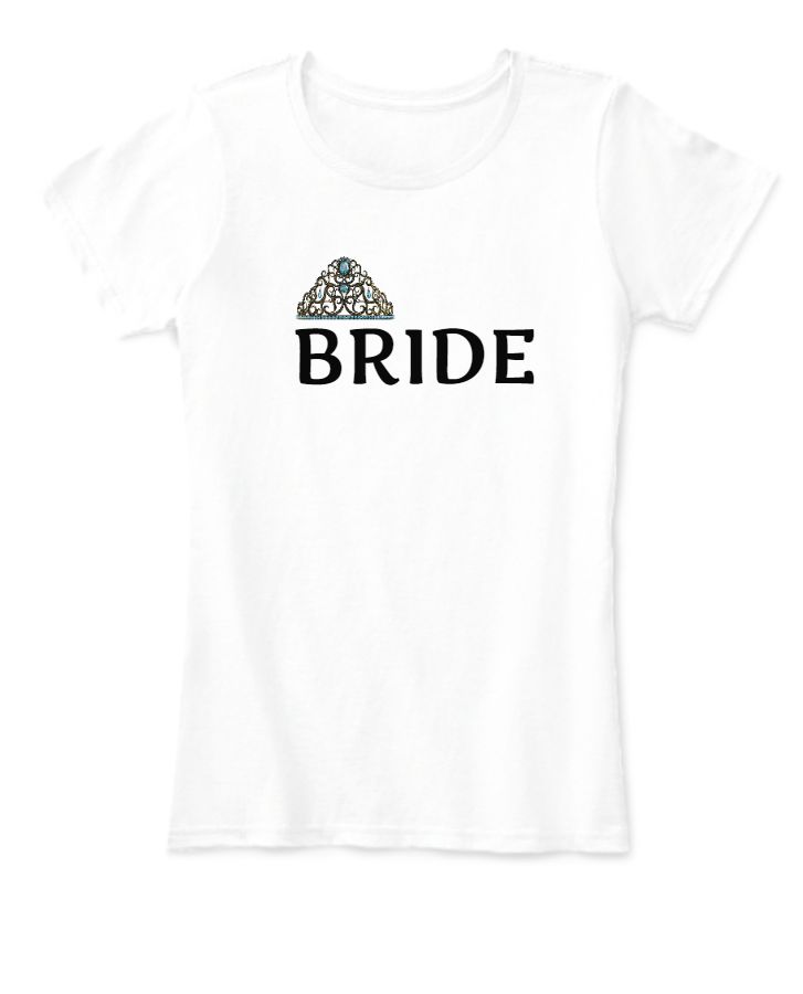 Woman Bride Tee - Front