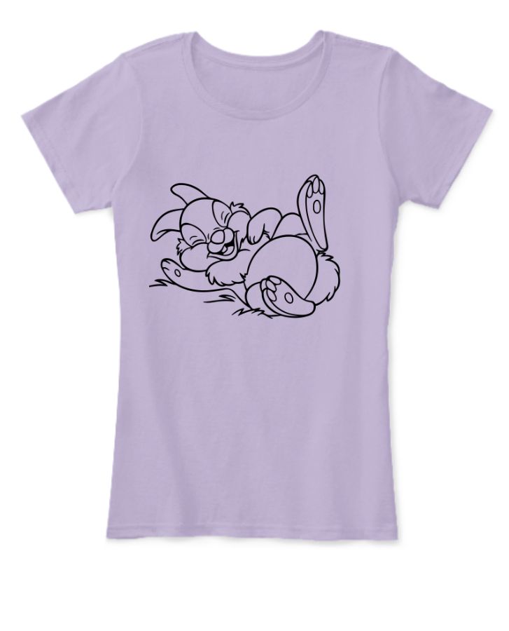 Womens Bunny Tee by NSM Styles - Front