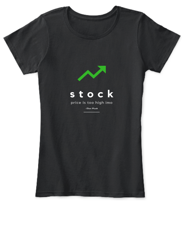 Women's Stock Price is too high T - Front