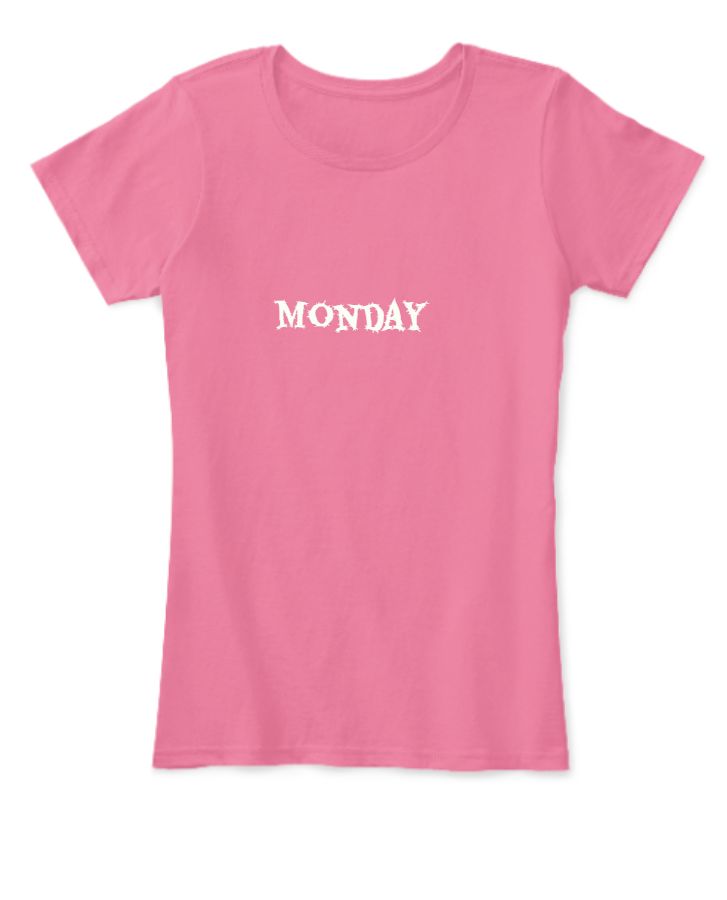 Women's T-shirt_MONDAY - Front
