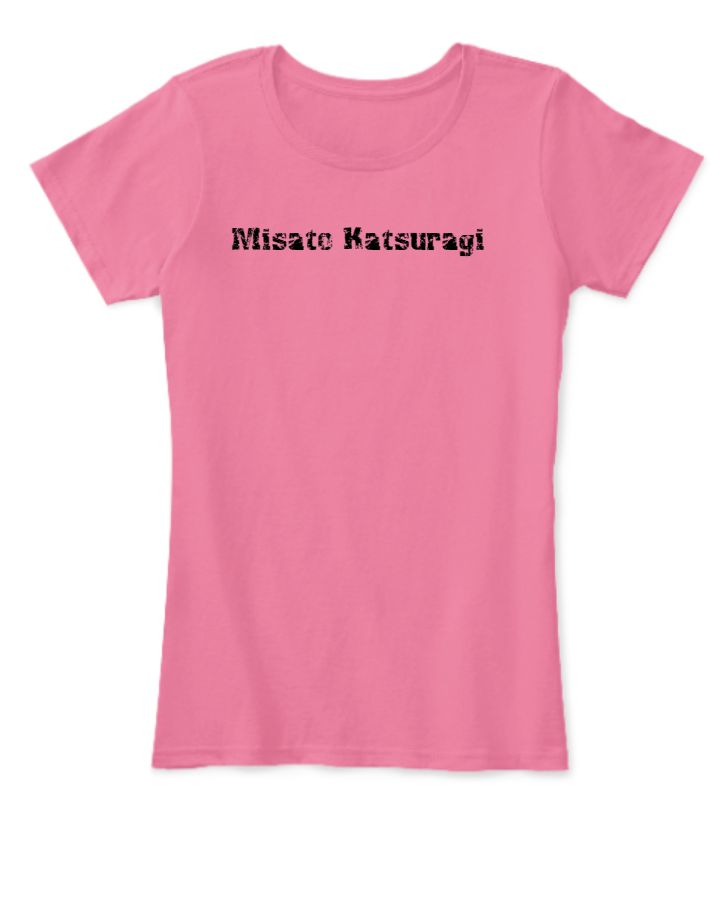 Womens T_shirt of Misato Katsuragi [BEAUTIFUL]  - Front