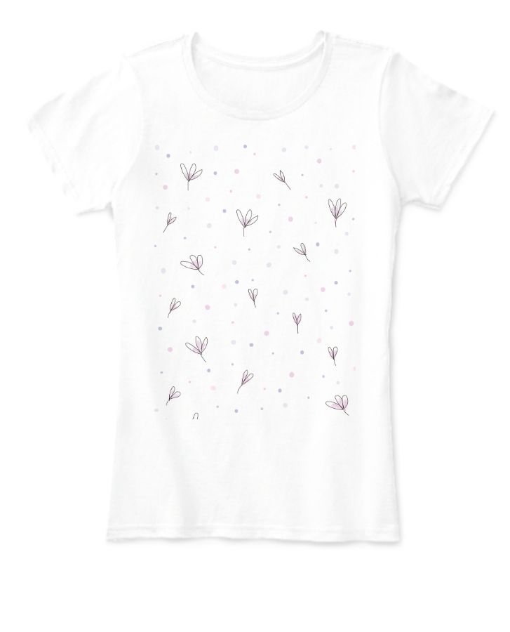 Women's print Tee - Front