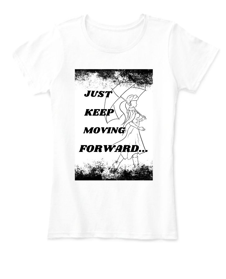 Women's_half_sleeve_T shirt - Front
