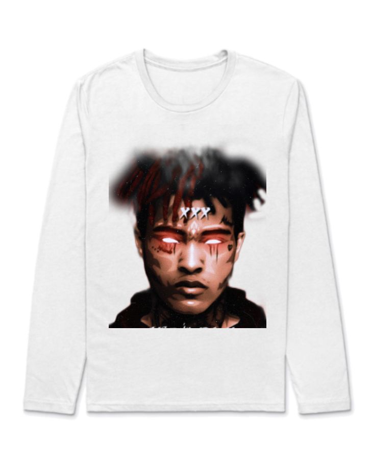 Xxx tentacion white t shirt - Front