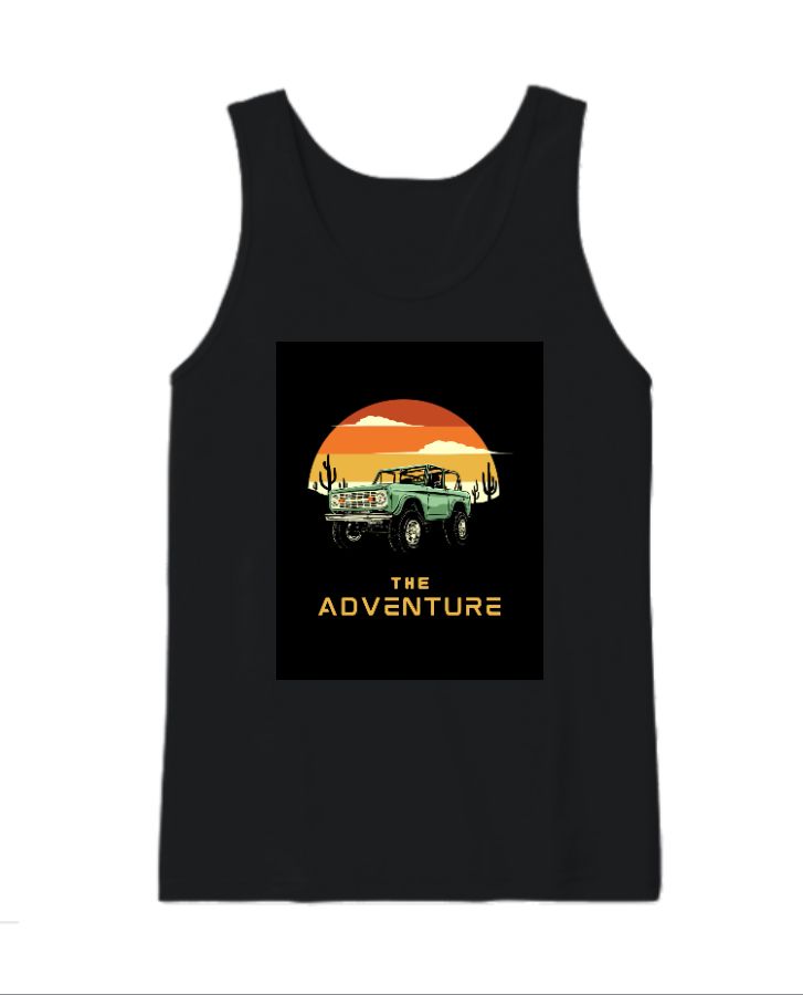 YELSO: adventure themed gym wear - Front