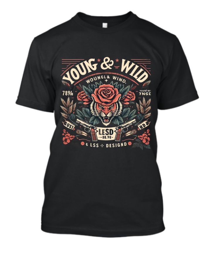 YOUNG AND WILD ,LION EdIION  - Front